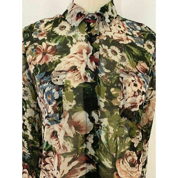 Eight Sixty Floral Long sleeve top - Picture 2 of 7